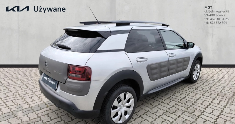 Citroen C4 Cactus cena 39900 przebieg: 115614, rok produkcji 2016 z Łowicz małe 352